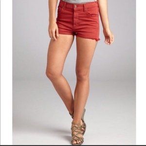 Citizens of Humanity Red High Rise Boogie Shorts 30